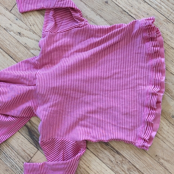 Naartjie Girl's Hooded Shirt, 6-12mo - Picture 4 of 5